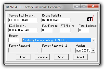 Cat Et Factory Password Keygen Software
